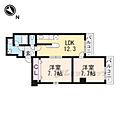 ヒルズ山科2階7.4万円
