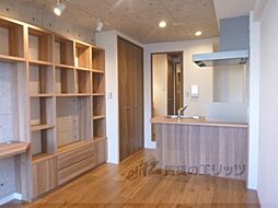 京阪本線 清水五条駅 徒歩2分の賃貸マンション 4階1Kのリビング/ダイニング