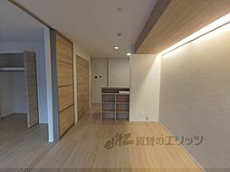 京都地下鉄東西線 東野駅 徒歩12分の賃貸アパート 3階2LDKのリビング/ダイニング