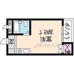 ローズコーポ瀬田2 ワンルームの間取図画像