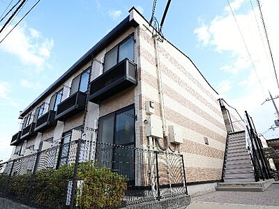 外観：☆彡単身様へ素敵な家具家電つき1K♪仲介手数料無料♪素敵♪