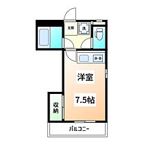 メゾンジュネス 201 ｜ 愛媛県松山市樽味４丁目8-21（賃貸マンション1K・2階・20.63㎡） その2