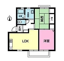 ファミール2000 201 ｜ 佐賀県鳥栖市古賀町（賃貸アパート2LDK・2階・50.72㎡） その2