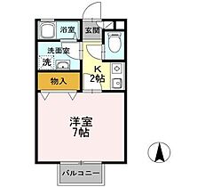 セジュール紅葉Ｉ 102 ｜ 佐賀県鳥栖市田代外町（賃貸アパート1K・1階・23.40㎡） その2