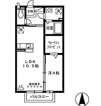 ビューテラス 203 ｜ 佐賀県鳥栖市弥生が丘2丁目（賃貸アパート1LDK・2階・37.78㎡） その2