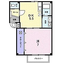 フロンテージII 102 ｜ 佐賀県鳥栖市蔵上4丁目（賃貸アパート1DK・1階・32.47㎡） その2