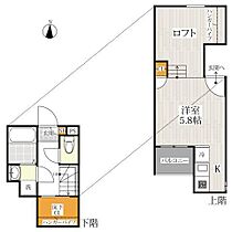 ＣＢ鳥栖エデン 206 ｜ 佐賀県鳥栖市大正町（賃貸アパート1K・2階・21.71㎡） その2