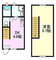 ikka田代新町 5 ｜ 佐賀県鳥栖市田代新町（賃貸アパート1DK・1階・32.20㎡） その2