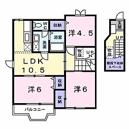 間取図画像 3LDK