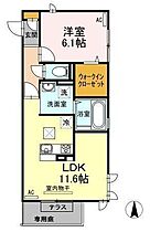 サンドリバー 101 ｜ 佐賀県神埼市神埼町枝ケ里（賃貸アパート1LDK・1階・46.17㎡） その2