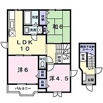 ベラローザ B203 ｜ 佐賀県神埼郡吉野ヶ里町吉田（賃貸アパート3LDK・2階・65.57㎡） その2