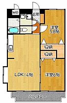 グリーンピア立野 202 ｜ 佐賀県神埼郡吉野ヶ里町立野（賃貸マンション2LDK・2階・60.00㎡） その2