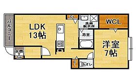 レスパス神埼 I101 ｜ 佐賀県神埼市神埼町田道ケ里（賃貸アパート1LDK・1階・48.02㎡） その2