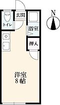 サンハイツ 204 ｜ 佐賀県神埼市神埼町城原（賃貸アパート1R・2階・18.05㎡） その2