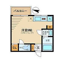 東京都新宿区西新宿４丁目25-18（賃貸マンション1R・1階・21.07㎡） その2