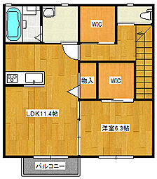 エルカーサ杜 2階