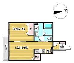 宮城県仙台市青葉区台原６丁目（賃貸アパート1LDK・1階・35.60㎡） その1