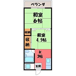 🉐敷金礼金0円！🉐東北本線 宇都宮駅 バス20分 富士見小学校北...