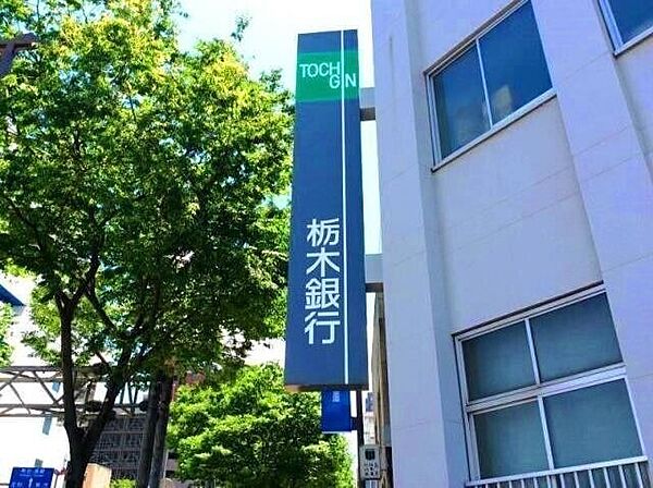 周辺：栃木銀行 606m