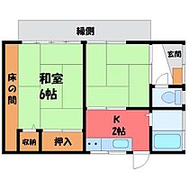 栃木県下野市駅東3丁目（賃貸一戸建2K・1階・33.00㎡） その1