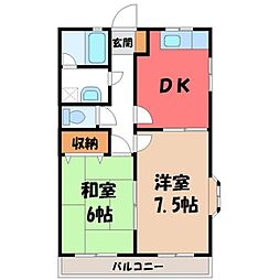 🉐敷金礼金0円！🉐東武宇都宮線 東武宇都宮駅 徒歩21分