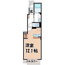 栃木県宇都宮市下栗町（賃貸アパート1R・1階・32.90㎡） その2