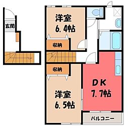 パークサイドヴィラ御里 B棟 2階