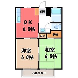 丸中ハイツ C 2階