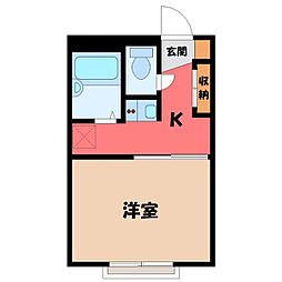 🉐敷金礼金0円！🉐東北本線 宝積寺駅 徒歩15分