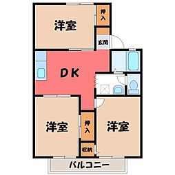 ハイツ恵 B棟 2階