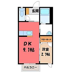 東武宇都宮線 安塚駅 徒歩14分