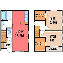 東北新幹線 宇都宮駅 バス14分 東警察署南下車 徒歩13分