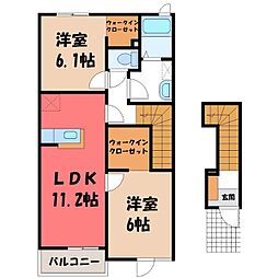 東武日光線 新鹿沼駅 徒歩20分