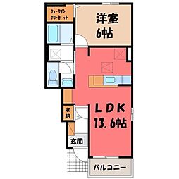 東北本線 氏家駅 徒歩42分