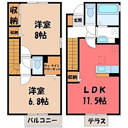 東武宇都宮線 西川田駅 徒歩12分