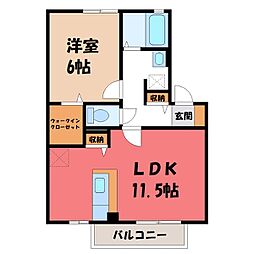 🉐敷金礼金0円！🉐東武宇都宮線 安塚駅 徒歩30分