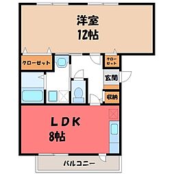 🉐敷金礼金0円！🉐東武宇都宮線 安塚駅 徒歩5分