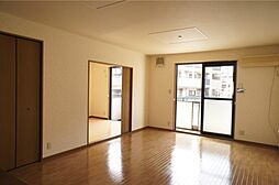 コーポセブン C 1階2LDKのリビング/ダイニング