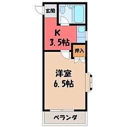 グリーンヒルＭ 2階