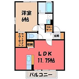 プレフェリート A 2階