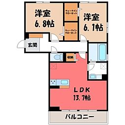 ルミエール中今泉 3階/-