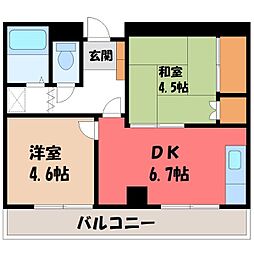 タカラ峰ハイツ B棟 1階/-