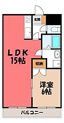 フォリア西川田 2階/-