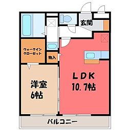 東武宇都宮線 東武宇都宮駅 バス12分 西中丸下車 徒歩7分