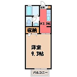 シャルム・コート高橋 B 2階/-