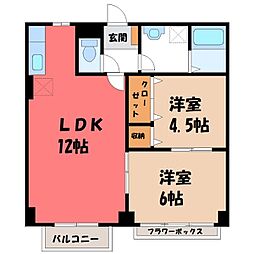 湘南新宿ライン宇須 雀宮駅 徒歩37分 2階/-
