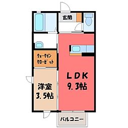 東武宇都宮線 江曽島駅 徒歩17分