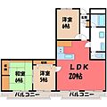 メゾンドコアさくら館3階7.7万円