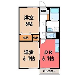 グリーンガーデン II 1階/-
