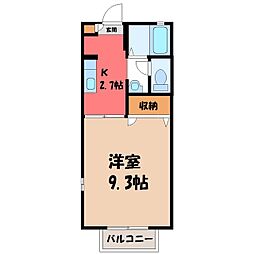シーズンコート D 2階